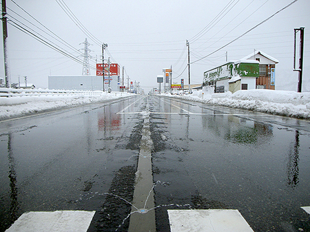 長岡市内全域で、私たちの施工した消雪パイプが役に立っています