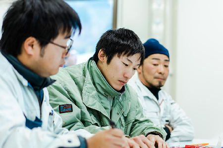【人材育成】建設会社の強さや価値を測る最も重要な要素は「人」。人材の育成は全社的なテーマです。