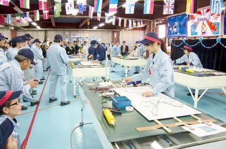毎年、工場の技能オリンピックが開催されています！