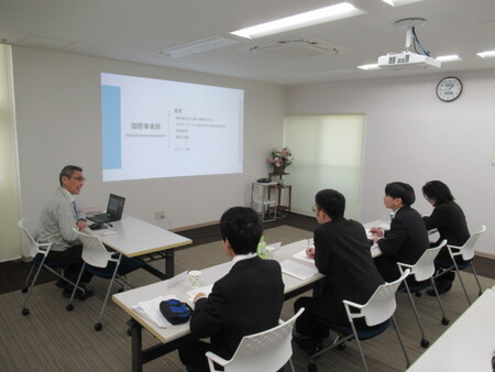 新入社員研修の様子